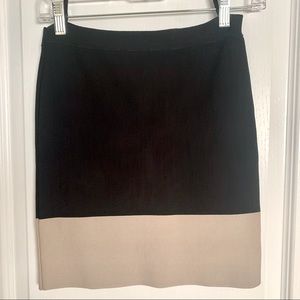 BCBGMaxAzria Joelle knit skirt black/pumic…